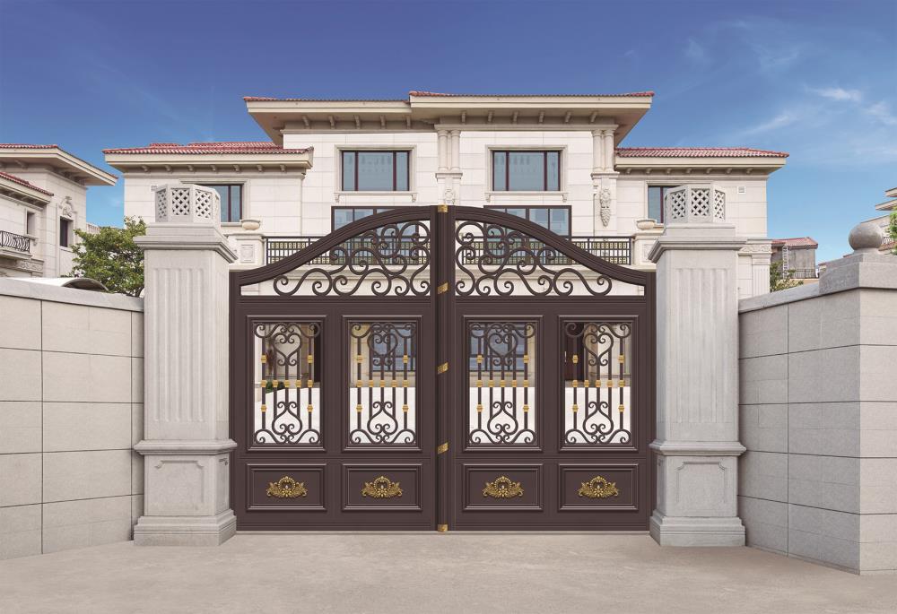 鋁藝庭院門-JT-44